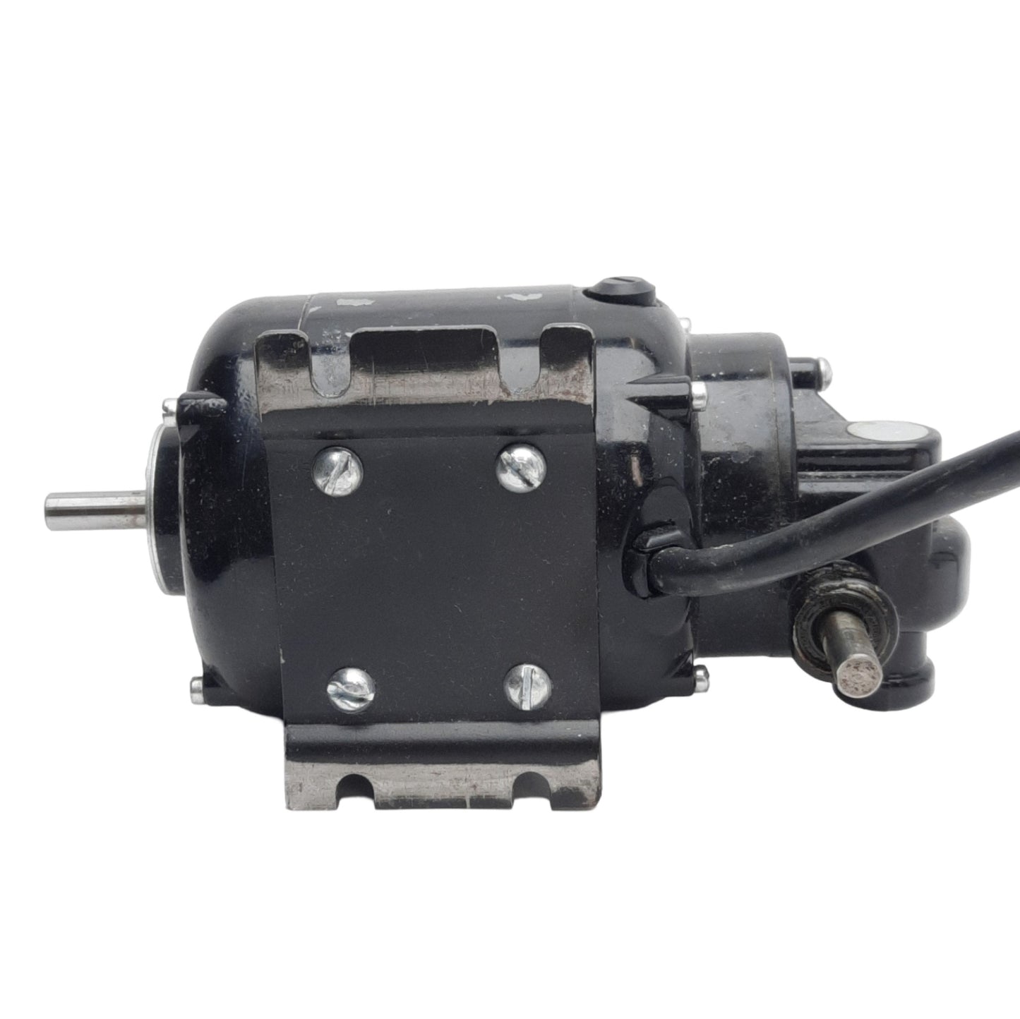 Used Bodine Electric NSH-12B Right Angle Gearmotor, 115V DC 0.33A, 6:1, 288RPM