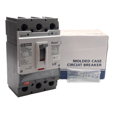 New LS Electric TS 250HU Susol Molded Case Circuit Breaker, 3-Pole, 600VAC, 250A