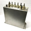 Used GE 19L0093RJ4 Water-Cooled Induction Heating Capacitor 800V 50kHz 4.75µF 6-Split