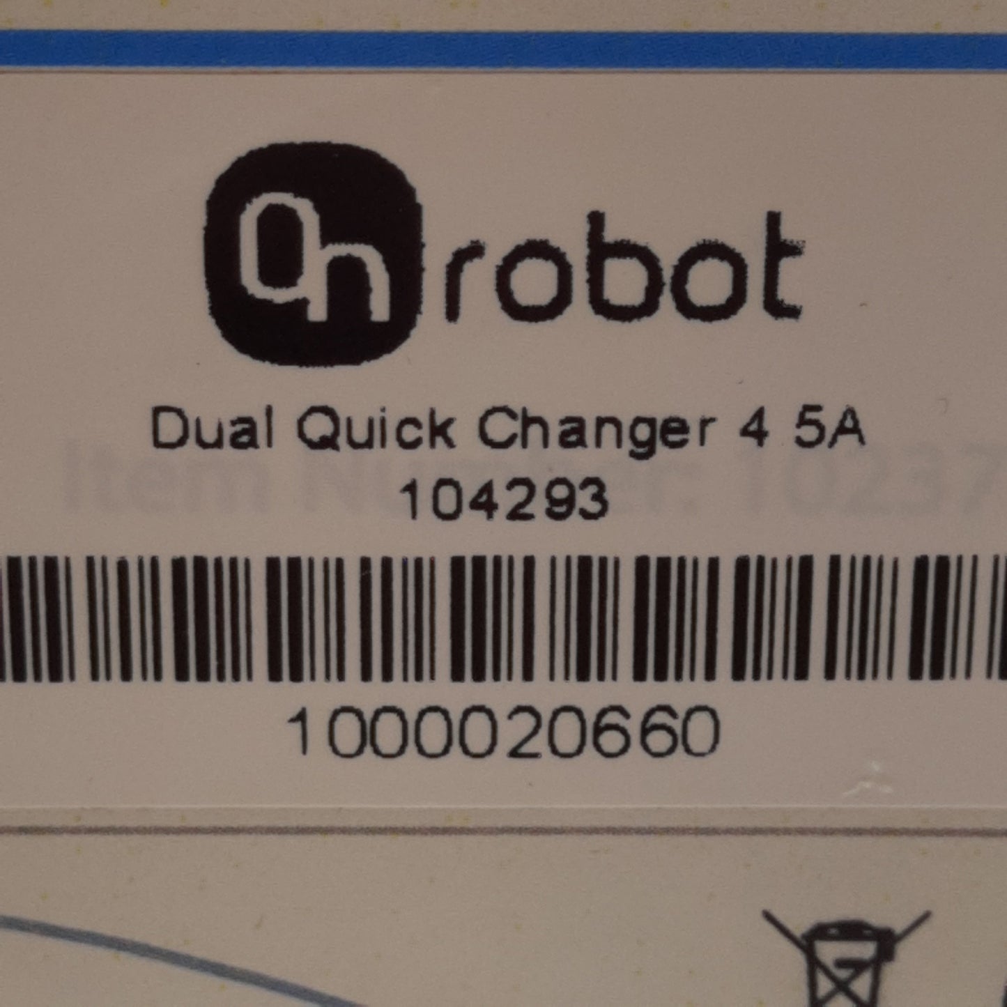New OnRobot 104293 Dual QC V2-4.5 Dual Quick Changer, 20kg Payload, 600N Force