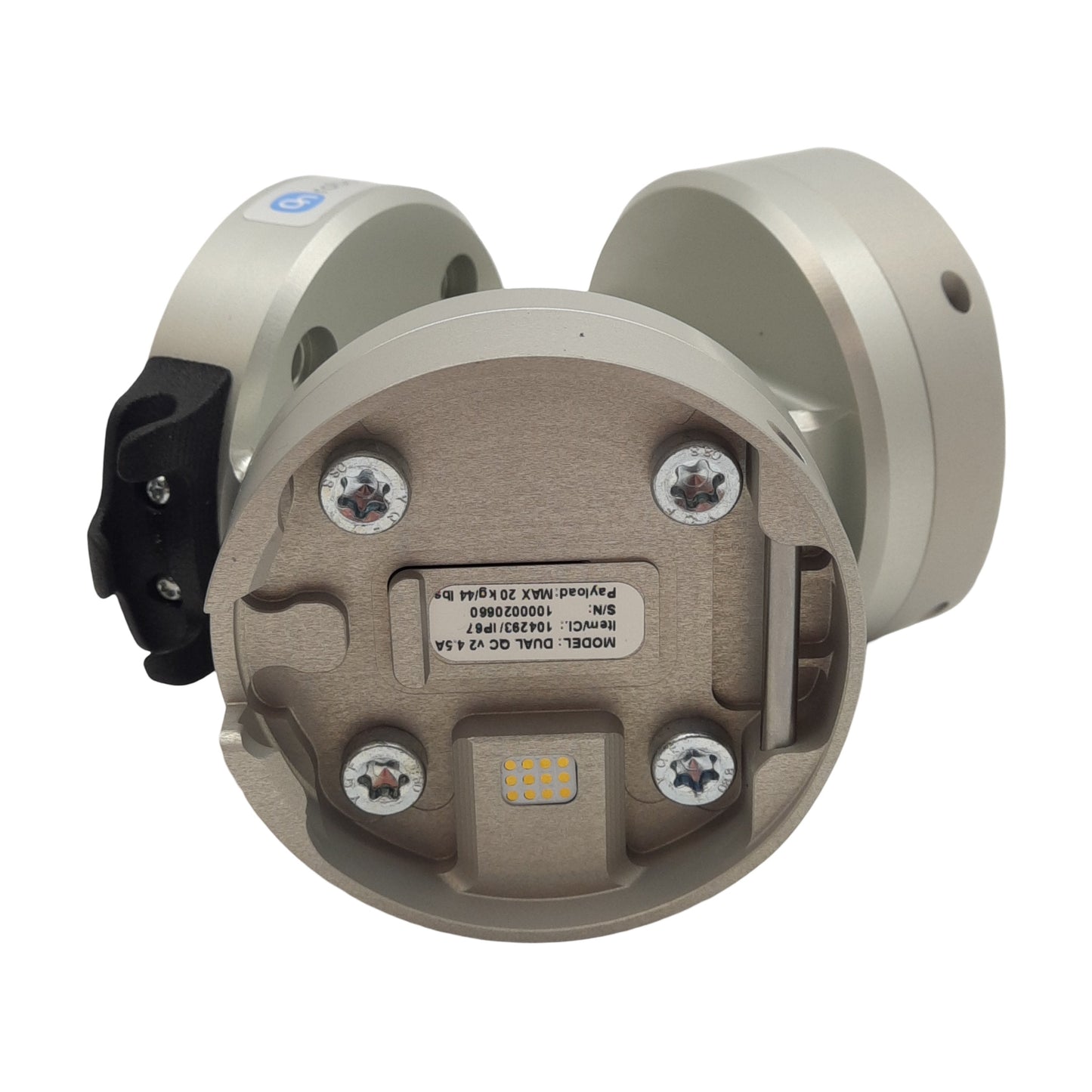 New OnRobot 104293 Dual QC V2-4.5 Dual Quick Changer, 20kg Payload, 600N Force