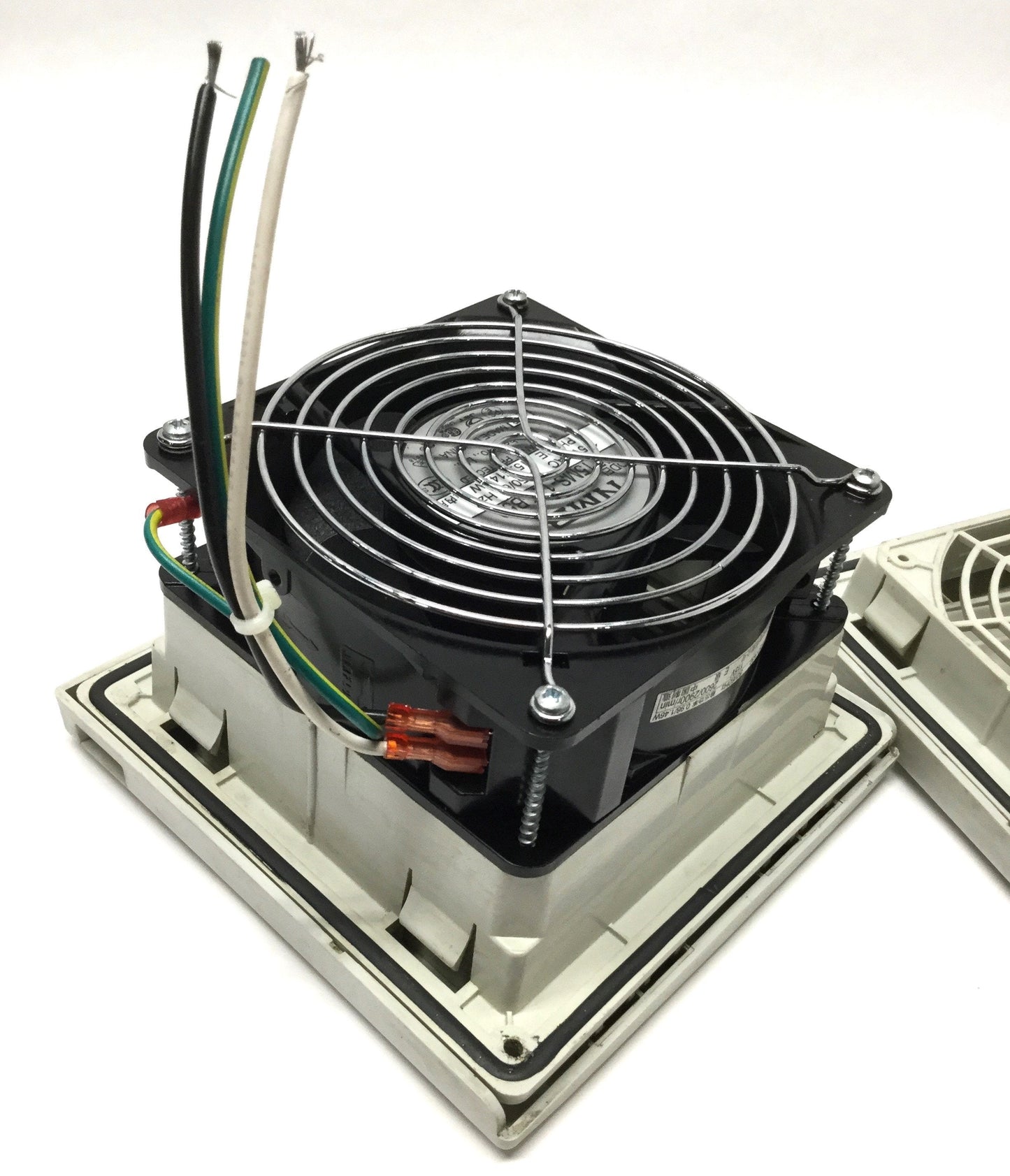 Used Pentair Hoffman HF0516414 Enclosure Filter Fan 115VAC, 35CFM w/Exhaust Grille