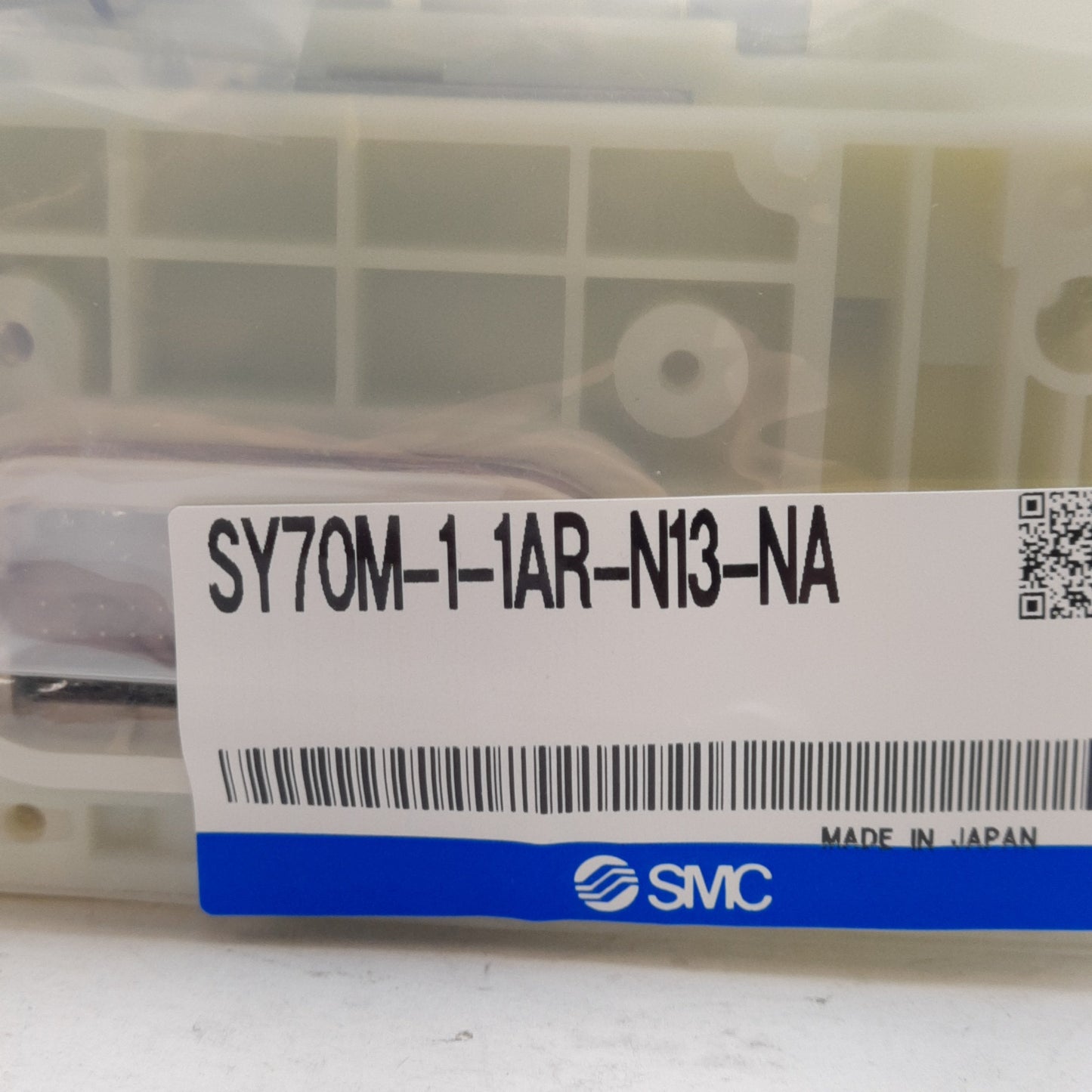 New SMC SY70M-1-1AR-N13-NA D Side SUP/EXH Block For SS5Y7 Manifold ø1/2in One-Touch
