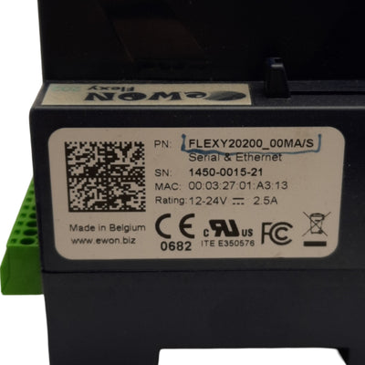 New Ewon FLEXY20200_00MA/s Industrial Serial & Ethernet Base, 2-Inputs 1-Out Digital