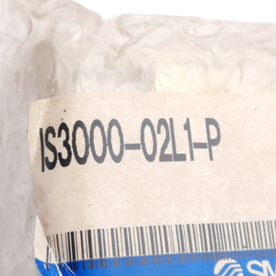 New SMC IS3000-02L1-P Pneumatic Pressure Switch, 0.1-0.7MPa, 1/4in RC, 110VAC 5A
