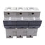 New – Open box Wohner 31922 Fuse Holder, Class J, 3-Pole, 60A, 600VAC/DC, DIN Rail, 14-1/0 AWG