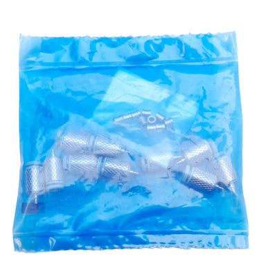 New Lot of 10 SMC M-04F-2 Miniature Barb Fitting ø4mm One-Touch, ø1.2mm I.D. Tubing