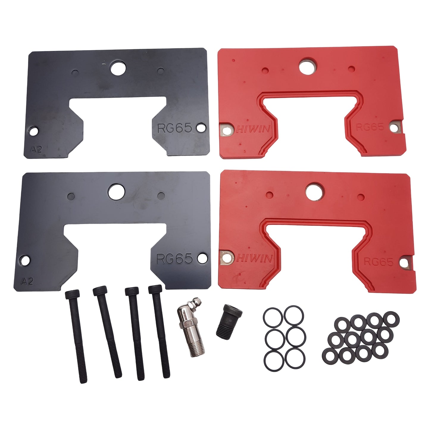 New HIWIN RG-65-KK Dust Cover Replacement For Changing Type SS to KK For RG65 Blocks