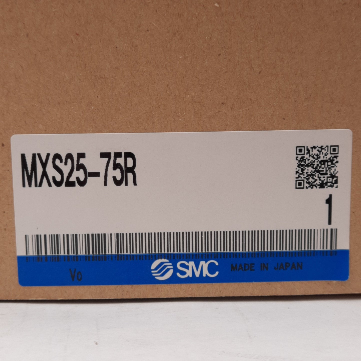 New SMC MXS25-75R Air Slide Table, ø25mm Bore, 75mm Stroke, 0.15-0.7MPa, Rc 1/8in