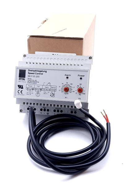 New Rittal SK 3120.200 Fan Speed Control for 2Pole 1Ph AC Motor 100-230VAC 2A 300W