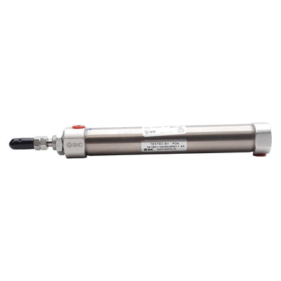 New SMC CDJ2B16-75Z-B-XC3AC Pneumatic Cylinder, ø16mm Bore, 75mm Stroke, 100PSI, M5