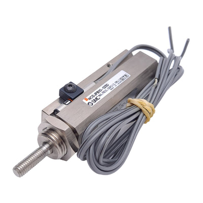 New – Open box SMC NCDJPB10-125D-90 Pin Cylinder, ø3/8in Bore, 1-1/4in Stroke, 100psi Max