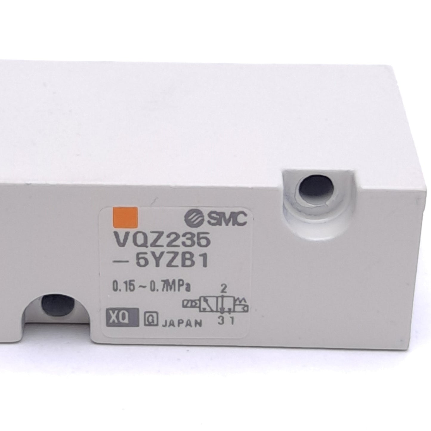 New – Open box SMC VQZ235-5YZB1 Solenoid Valve, 0.15-0.7MPa, DIN Terminal, 24VDC Coil
