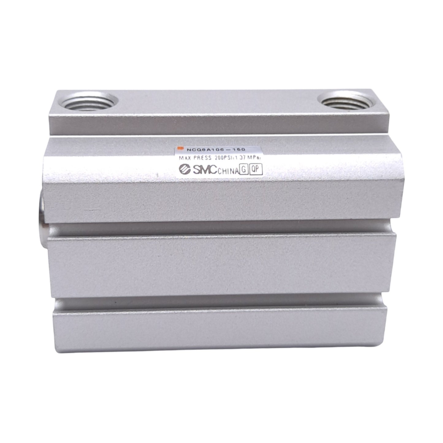 New – Open box SMC NCQ8A106-150 Compact Cylinder, ø1-16" Bore, 1-1/2" Stroke, 200psi Max