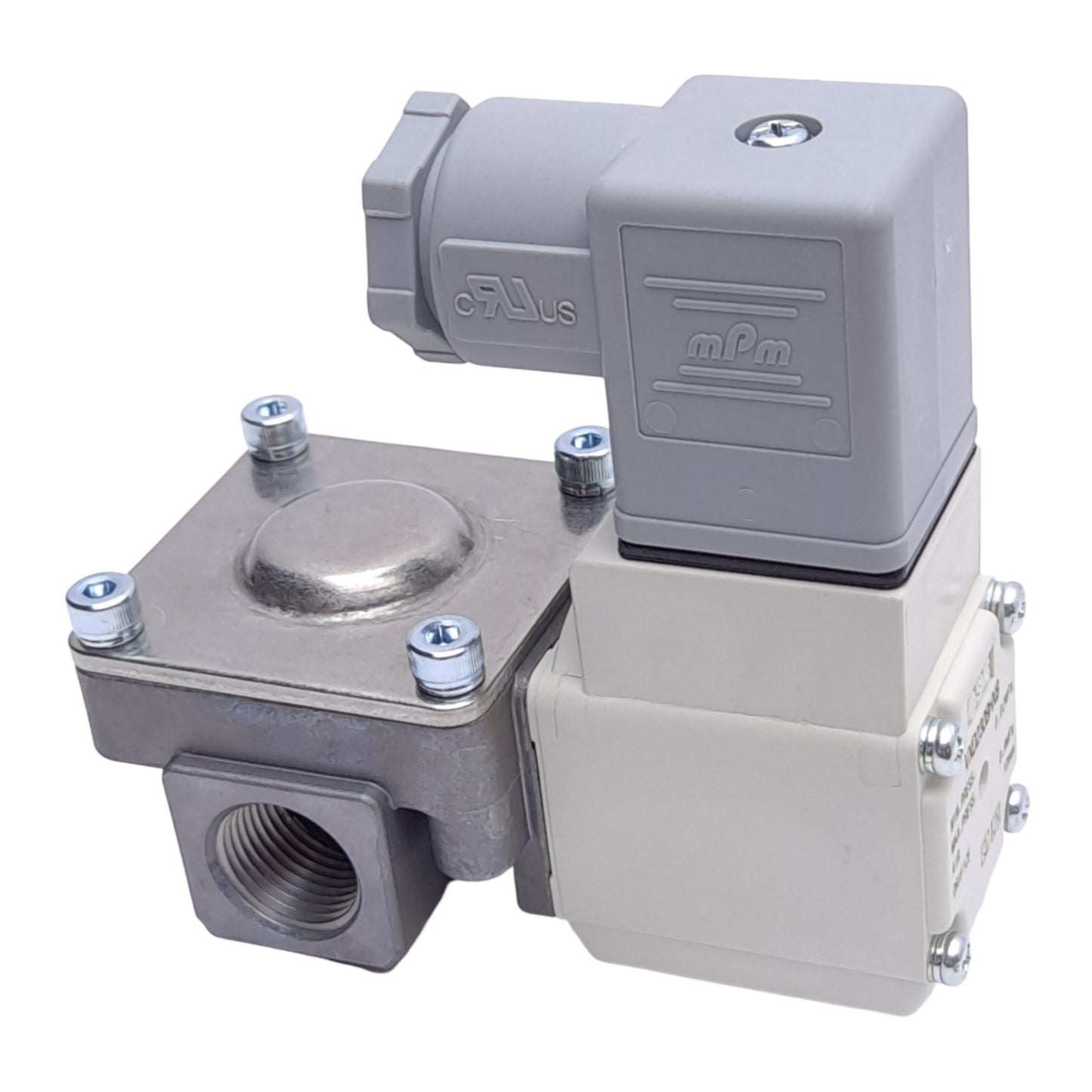 New – Open box SMC VXD230BHXB Solenoid Valve, NC, Rc 3/8", 100VAC, ø10mm Orifice, 0.02-0.9MPa