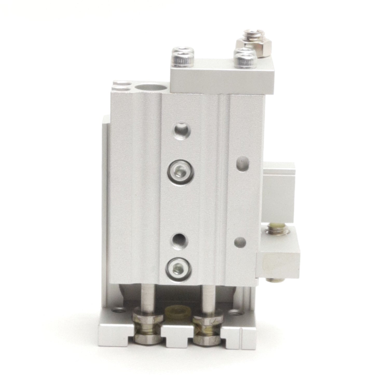 New SMC MXS8-10A Pneumatic Air Slide Table, 8mm Bore, 10mm Stroke, M5 Ports