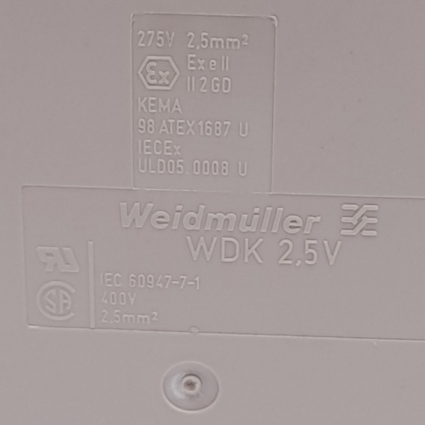 New – Open box Lot of 10 Weidmuller 1022300000 WDK 2.5V Terminal Blocks, 2-Level, DIN Rail