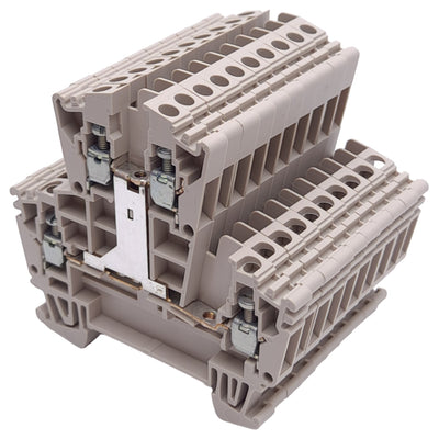 New – Open box Lot of 10 Weidmuller 1022300000 WDK 2.5V Terminal Blocks, 2-Level, DIN Rail