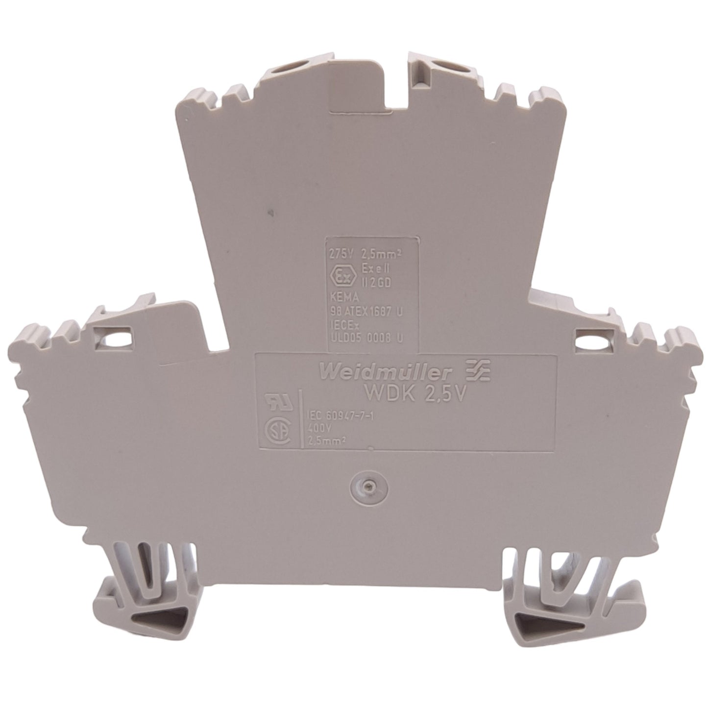 New – Open box Lot of 10 Weidmuller 1022300000 WDK 2.5V Terminal Blocks, 2-Level, DIN Rail