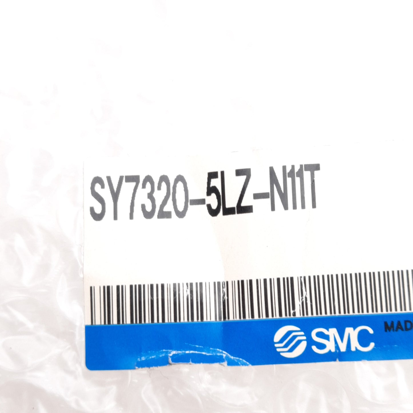 New SMC SY7320-5LZ-N11T Solenoid Valve, 0.2-0.7MPa, ø3/8in One-Touch, 24VDC Coil