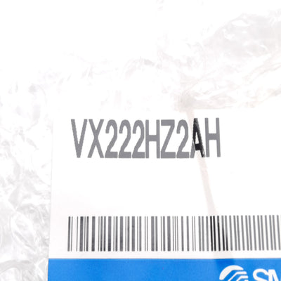 New SMC VX222HZ2AH Solenoid Valve, ø4mm Orifice, 1.0MPa Water, Rc 1/4in, 24VDC Coil