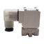 New SMC VX222HZ2AH Solenoid Valve, ø4mm Orifice, 1.0MPa Water, Rc 1/4in, 24VDC Coil