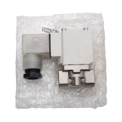 New SMC VX222HZ2AH Solenoid Valve, ø4mm Orifice, 1.0MPa Water, Rc 1/4in, 24VDC Coil