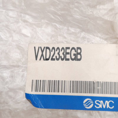 New SMC VXD233EGB Solenoid Valve ø10mm Orifice 0.02-0.4MPa Oil 3/8in NPT 24VDC Coil