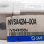 New SMC NVSA4214-00A Directional Air Valve, 20-150PSI Double Pilot, No Sub-Plate