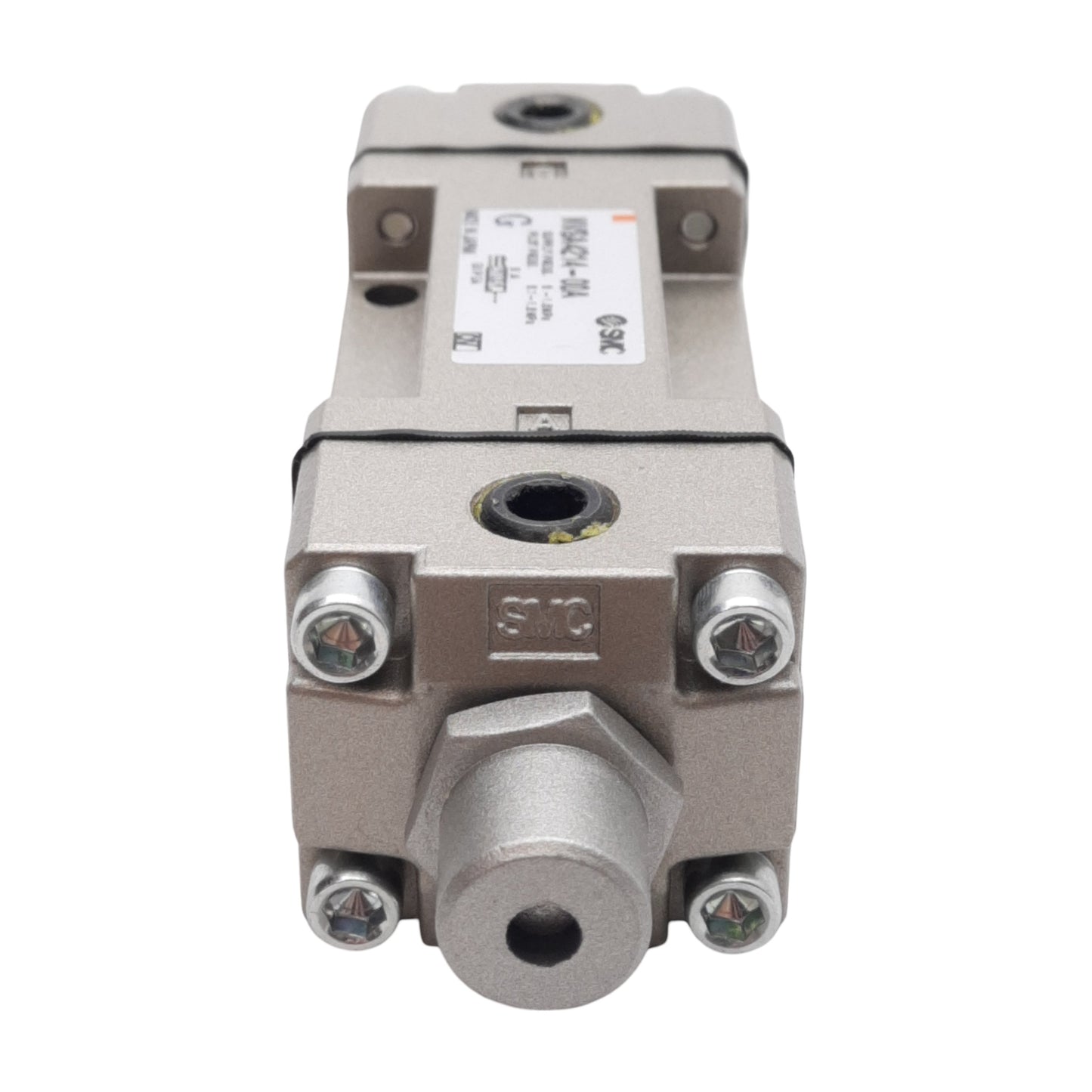 New SMC NVSA4214-00A Directional Air Valve, 20-150PSI Double Pilot, No Sub-Plate