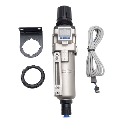 New SMC AWM30-03BDE3-2 Mist Separator Regulator, 0.3µm, 0.05-0.85MPa Set, Rc 3/8in