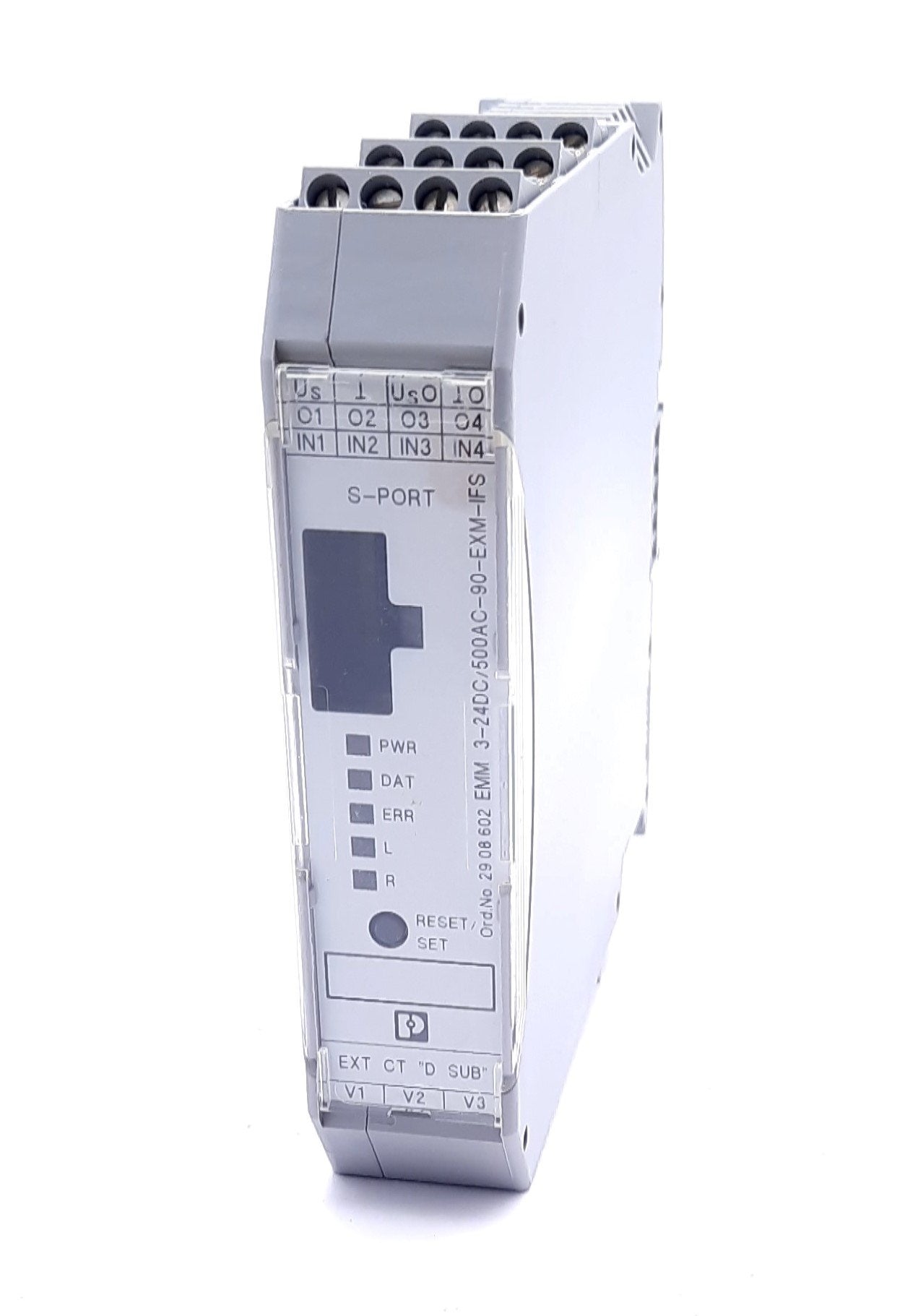 New Phoenix Contact EMM 3-24DC/500AC-90-EXM-IFS Motor Managemant 3 Phase 24VDC