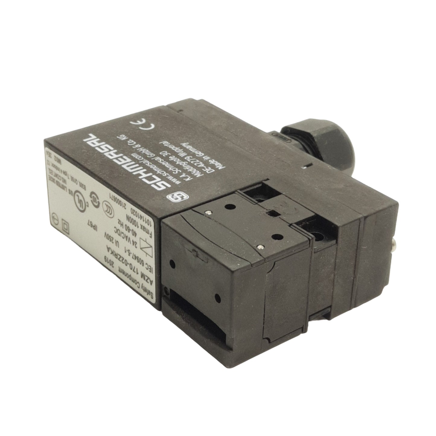 New Schmersal AZM 170-02ZRKA Solenoid Safety Interlock Switch NC Contact, 24VAC/DC