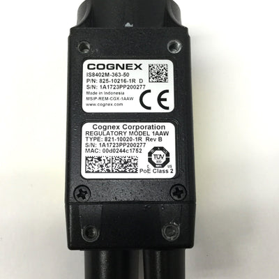 Used Cognex IS8402M-363-50 Digital Industrial Monochrome Machine Vision Camera PoE