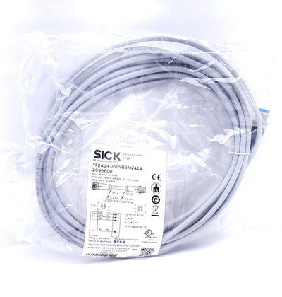 New Sick YF2A14-050VB3M2A14 2096600 Sensor Actuator Cable 4 Pin M12 Male to Female