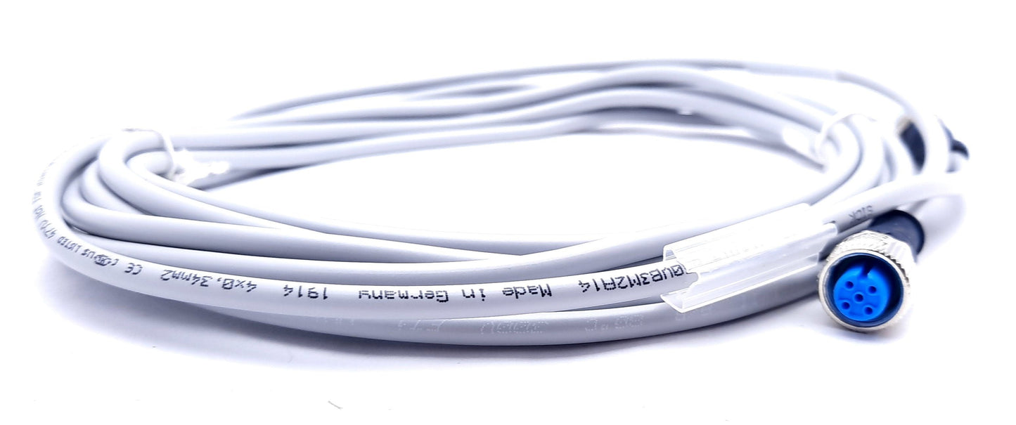 New Sick YF2A14-050VB3M2A14 2096600 Sensor Actuator Cable 4 Pin M12 Male to Female