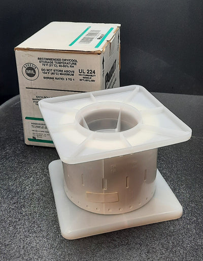 New Panduit H050X025H1T 2,000 Military-Grade Polyolefin Heat-Shrink Label .25" 0.5"