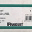 New Panduit H050X025H1T 2,000 Military-Grade Polyolefin Heat-Shrink Label .25" 0.5"