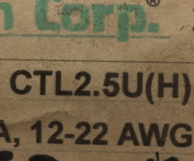 New Lot of 10 Altech Corp CTL2.5U-H Three Wire Sensor Terminal Block 500V 24A, 6mm