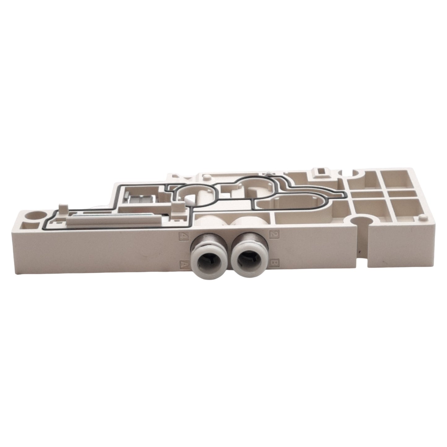 New Lot of 5 SMC SY50M-2-4DA-C6 Manifold Block Assembly For SY5000 Series Manifolds