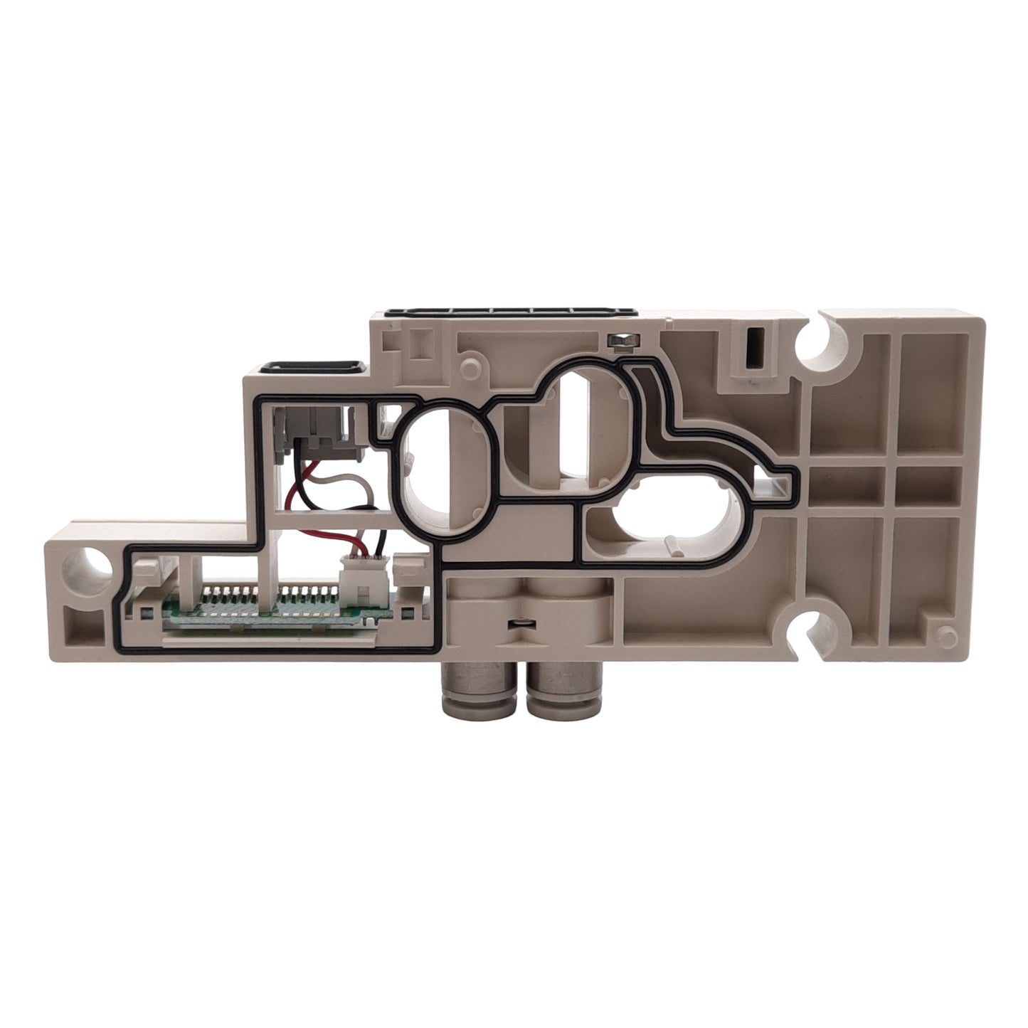 New Lot of 5 SMC SY50M-2-4DA-C6 Manifold Block Assembly For SY5000 Series Manifolds