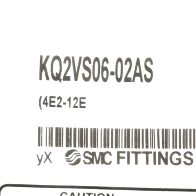 New Lot of 8 SMC KQ2VS06-02AS Pneumatic Fittings 1/4R to 6mm OD P2C Tube Fitting