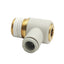 New Lot of 8 SMC KQ2VS06-02AS Pneumatic Fittings 1/4R to 6mm OD P2C Tube Fitting