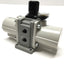Used SMC VBA10A-T02GN-Z Booster Regulator 15-145psi, 2x Pressure Ratio, 290psi Max