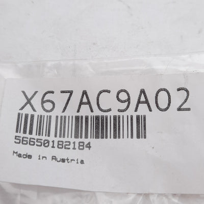 New B&R X67AC9A02 X67 Thermocouple Connector, M12 5-Pin Male, Screw Terminal