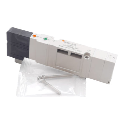 New SMC SV2500-5FUD Solenoid Valve, 3-Position Pressure Center, 0.7MPa, 24VDC Voil