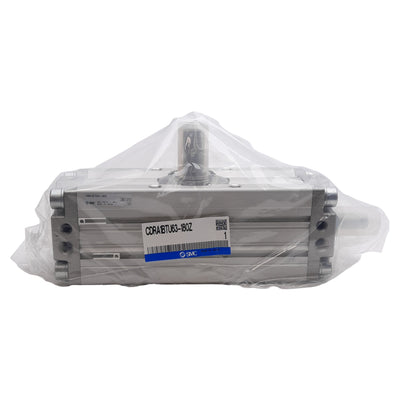 New SMC CDRA1BTU63-180Z Rotary Actuator, 180° Adjustable Rotation, 1.0MPa, Rc 1/8in
