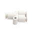 New Lot of 5 SMC KQ2U06-00A Pneumatic Y Union Fittings, 6mm OD P2C Tube Connector