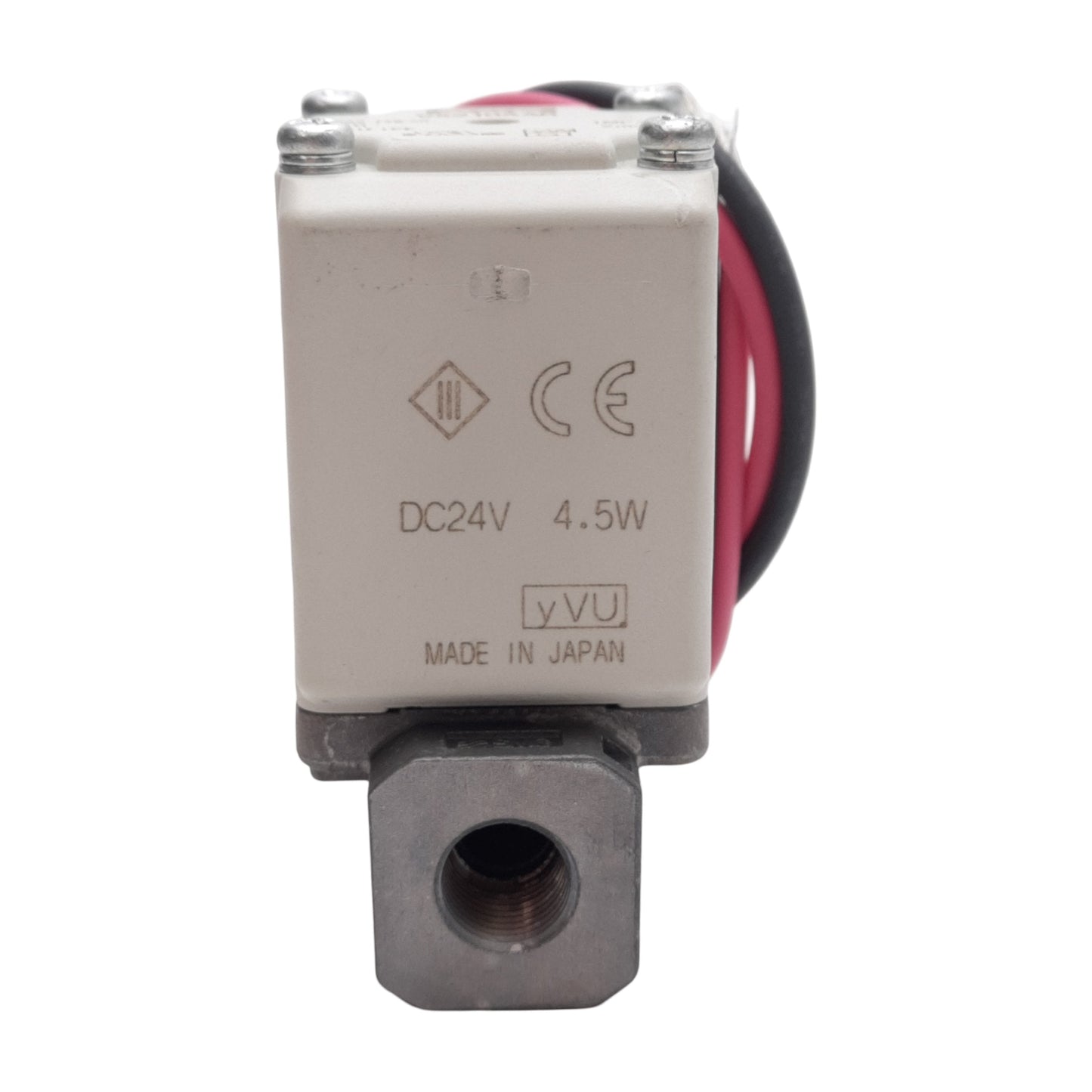 New Lot of 2 SMC VX210AAB Solenoid Valve ø2mm Orifice, 1.0MPa, 1/8in NPT, 24VDC Coil