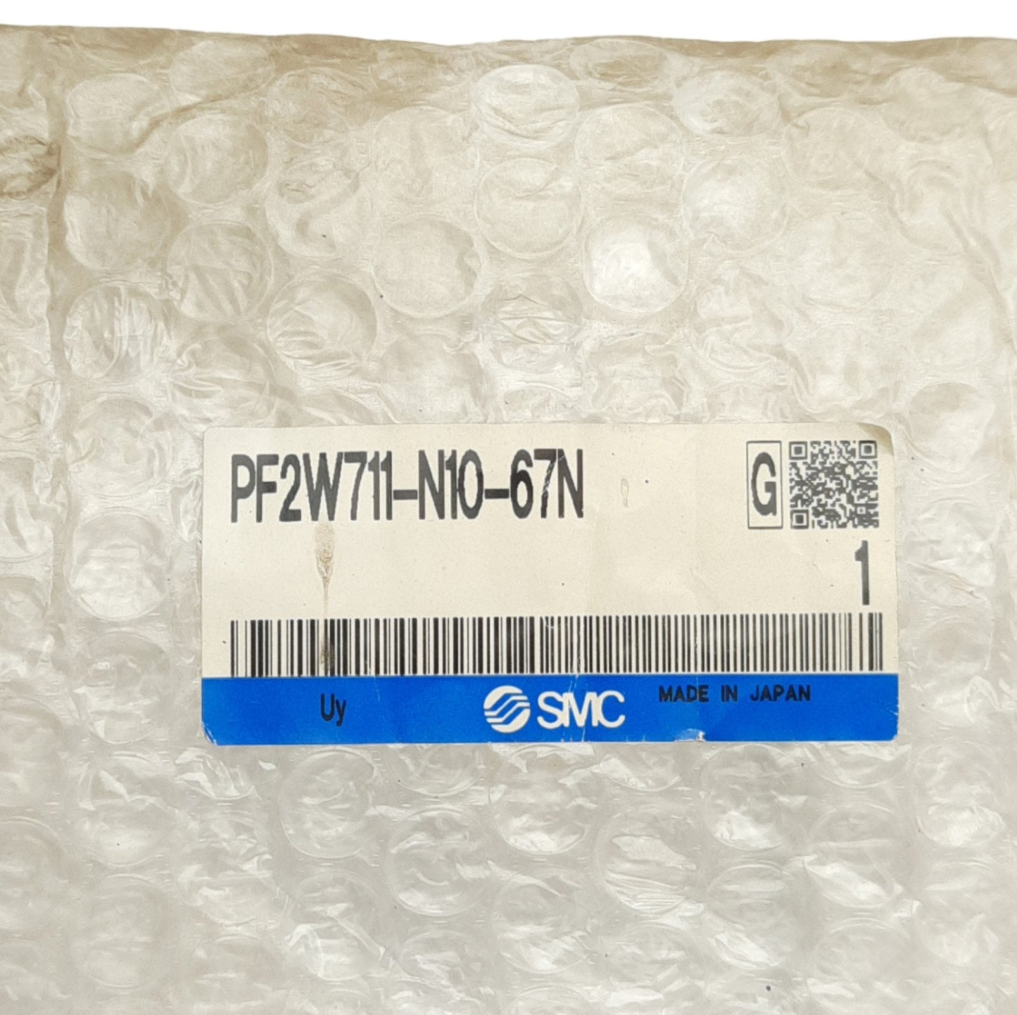 New SMC PF2W711-N10-67N Digital Flow Switch For Water, 10-100L/Min, 2-PNP, 1in NPT